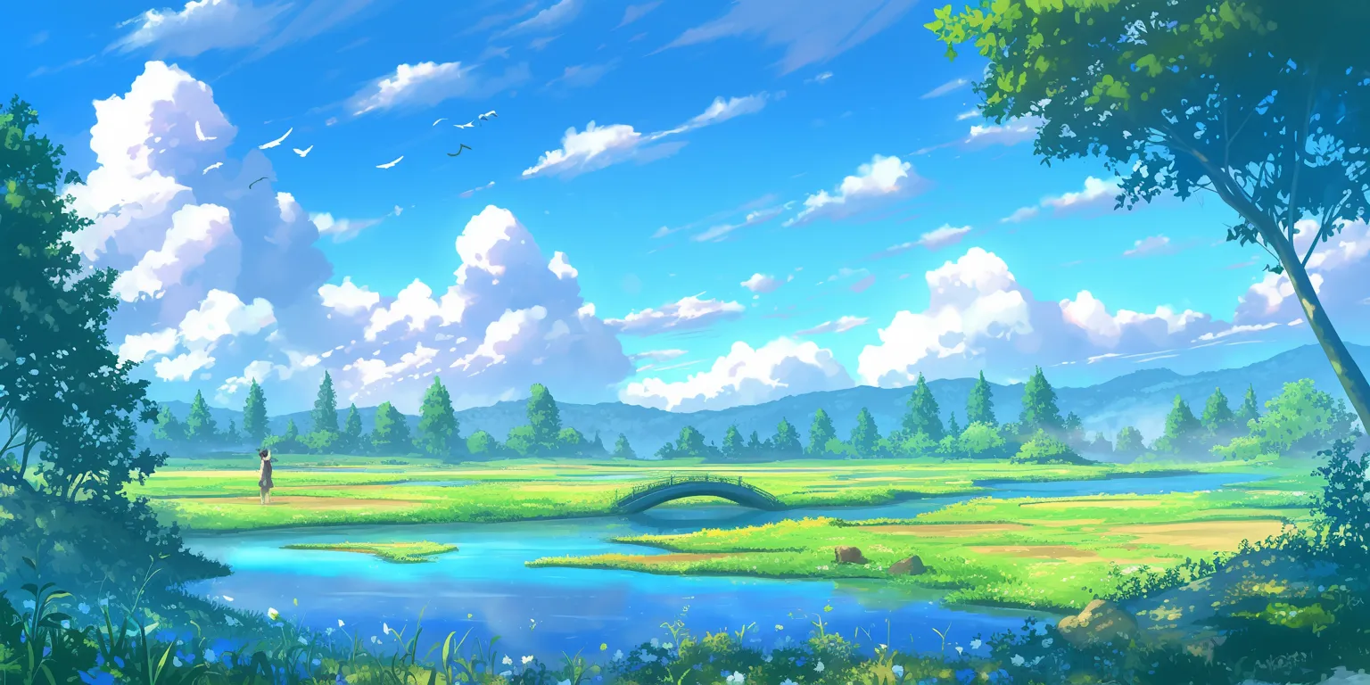 anime background ghibli, scenery, backgrounds, yuujinchou, natsume