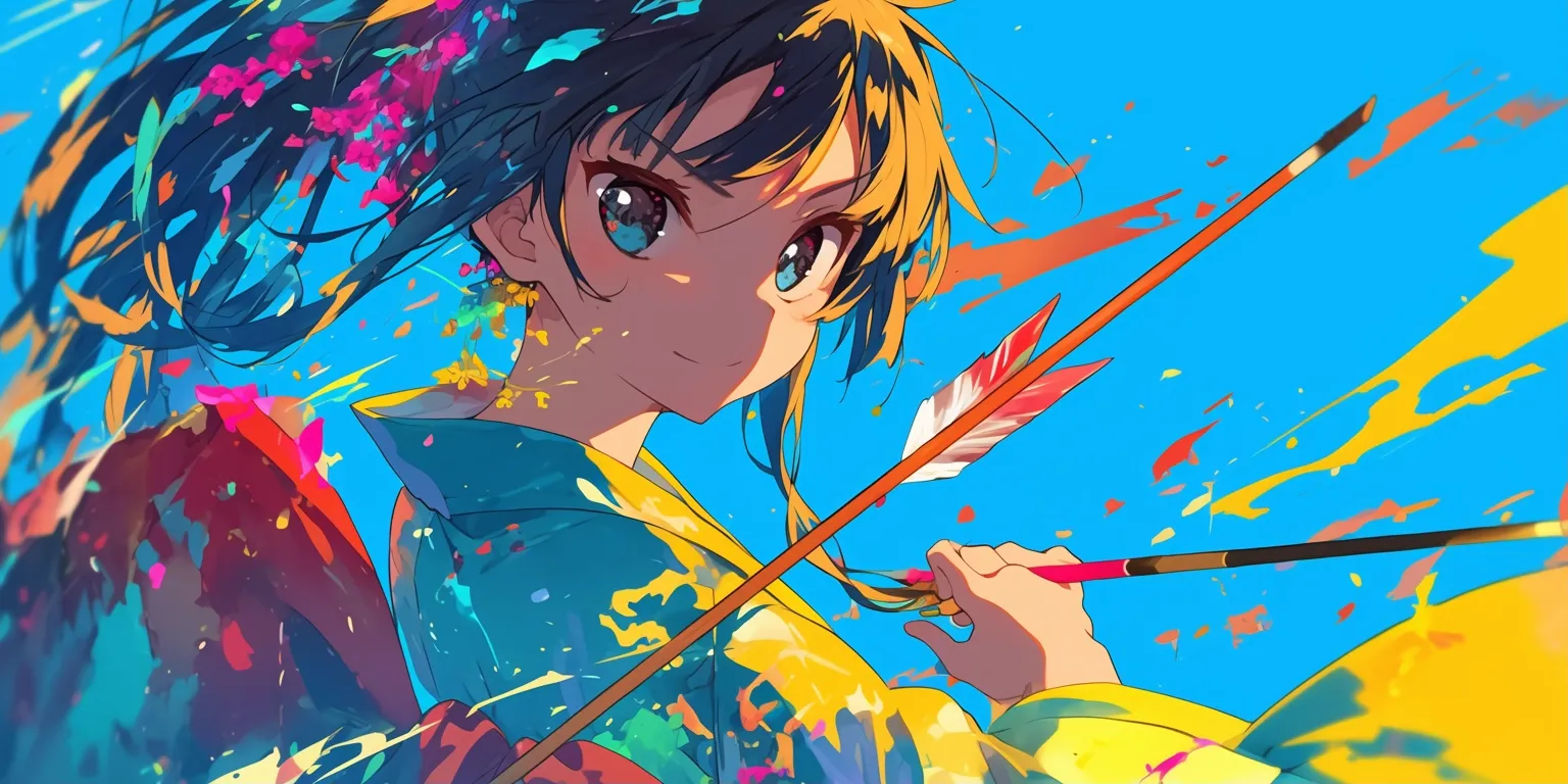 best anime wallpaper 4k shinobu, paint, hyouka, anime, cardcaptor