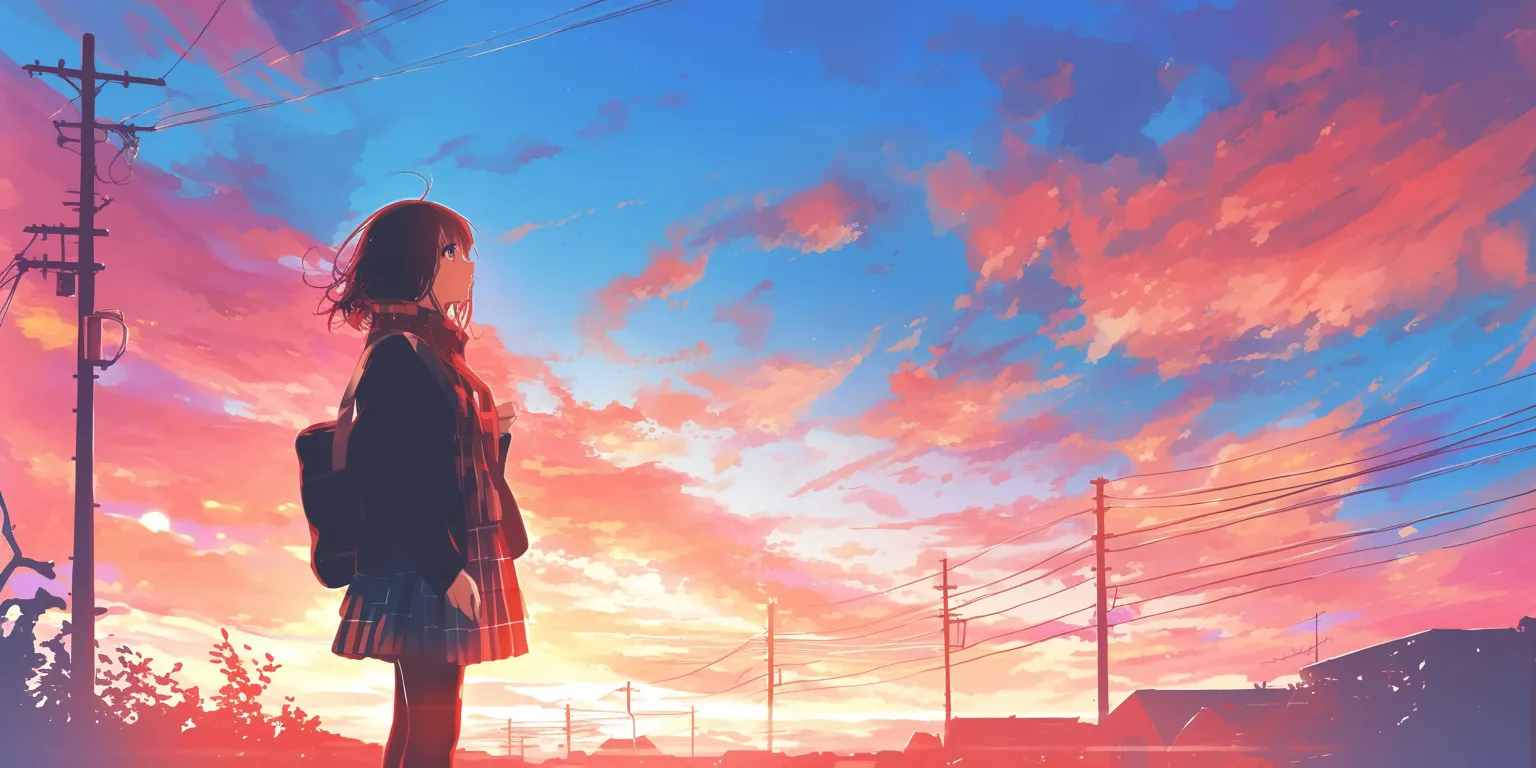 anime wallpaper for laptop flcl, noragami, 3440x1440, sunset, 2560x1440