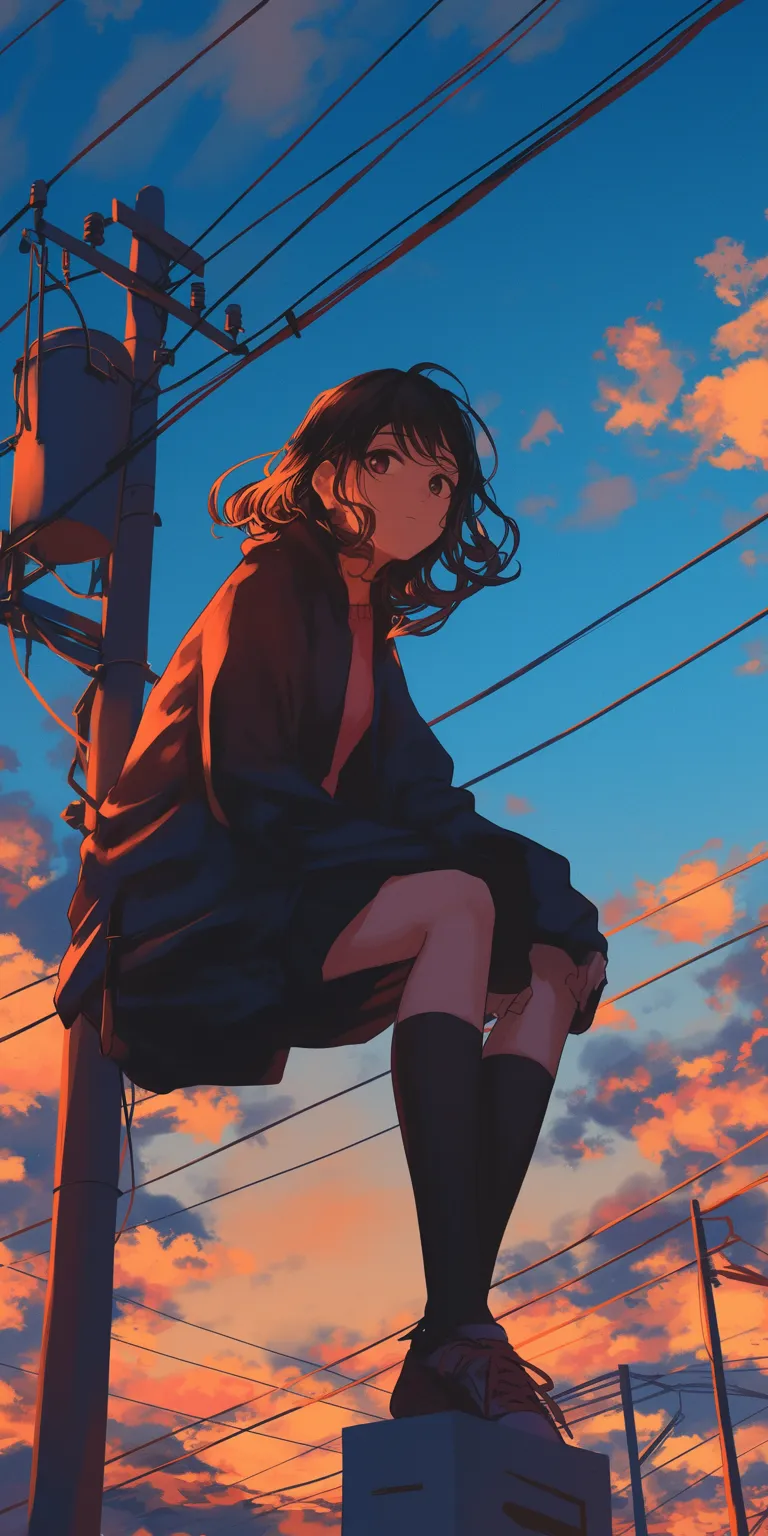 1920x1080 anime wallpaper sky, haru, flcl, ciel, akira
