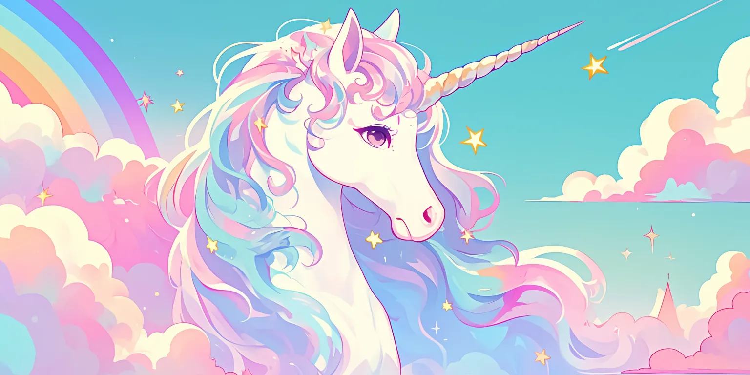 unicorn wallpaper cute unicorn, vaporwave, horse, pastel, illumi