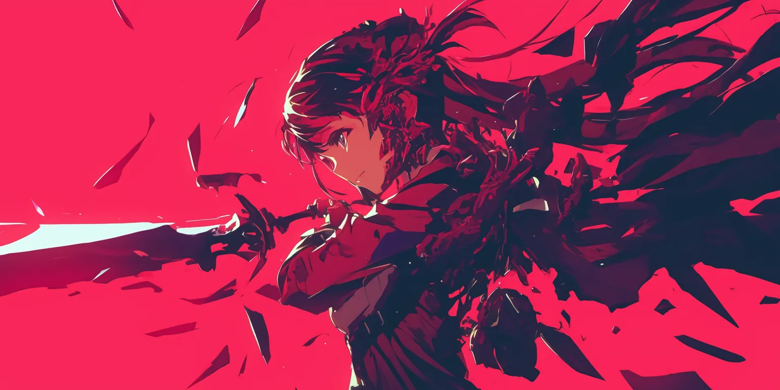 red anime wallpaper rwby, akira, 2560x1440, akame, 1920x1080