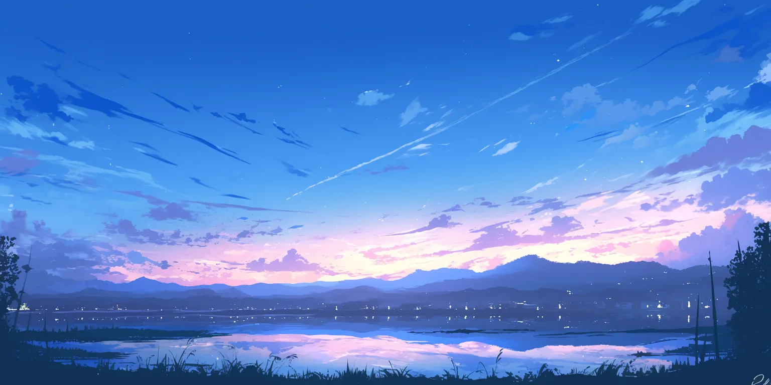 anime wallpaper aesthetic scenery, evergarden, peaceful, ciel, yuujinchou
