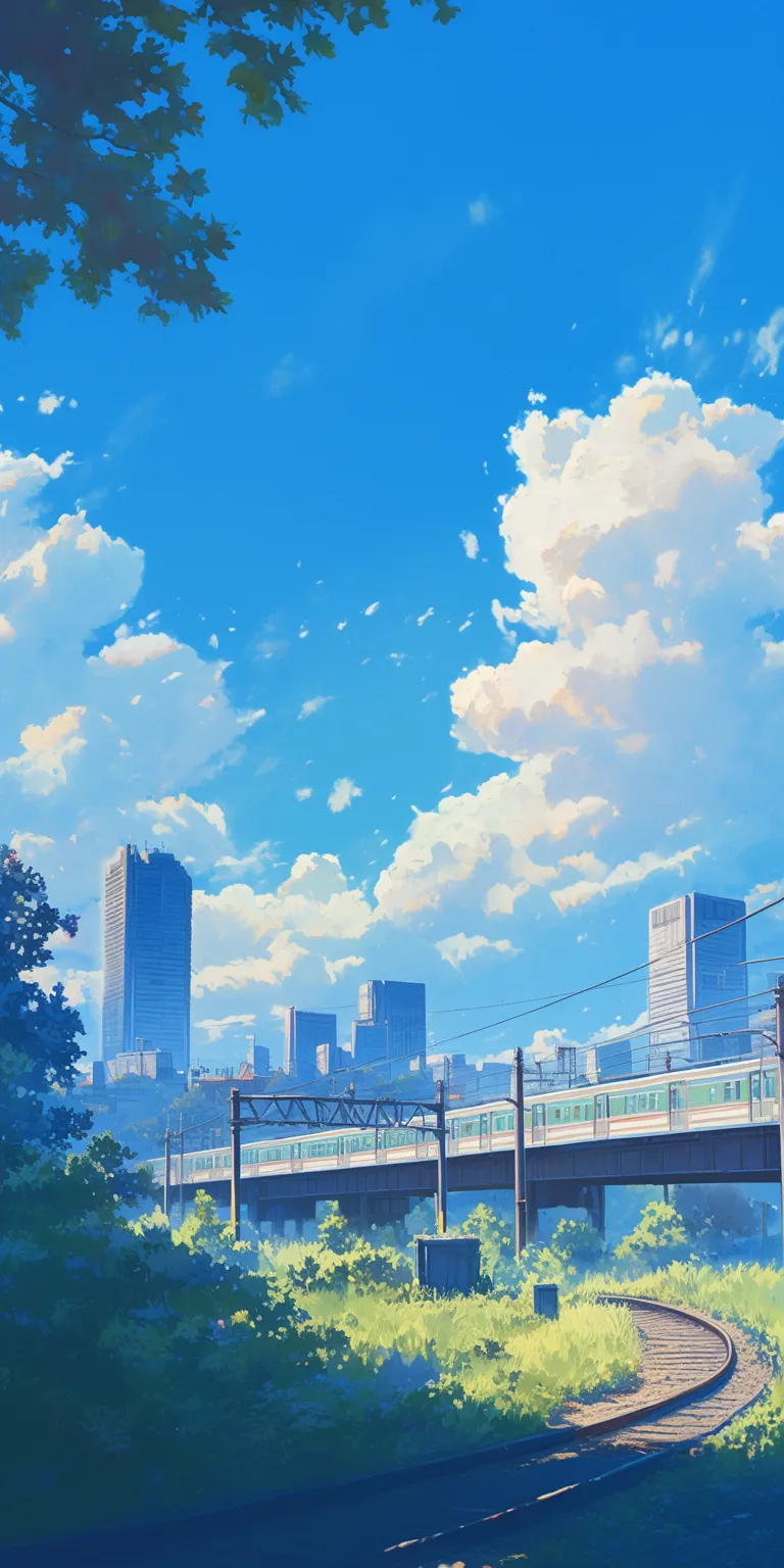 anime scenery background flcl, lofi, 3440x1440, sky, hyouka