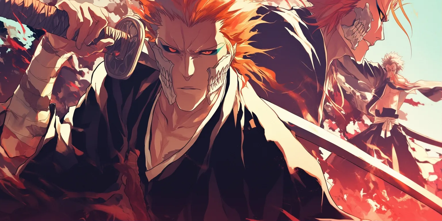 bleach thousand year blood war wallpaper bleach, garou, kurosaki, shokugeki, rengoku