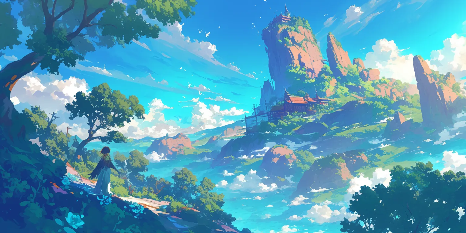 cool moving backgrounds ghibli, evergarden, 2560x1440, backgrounds, 3440x1440