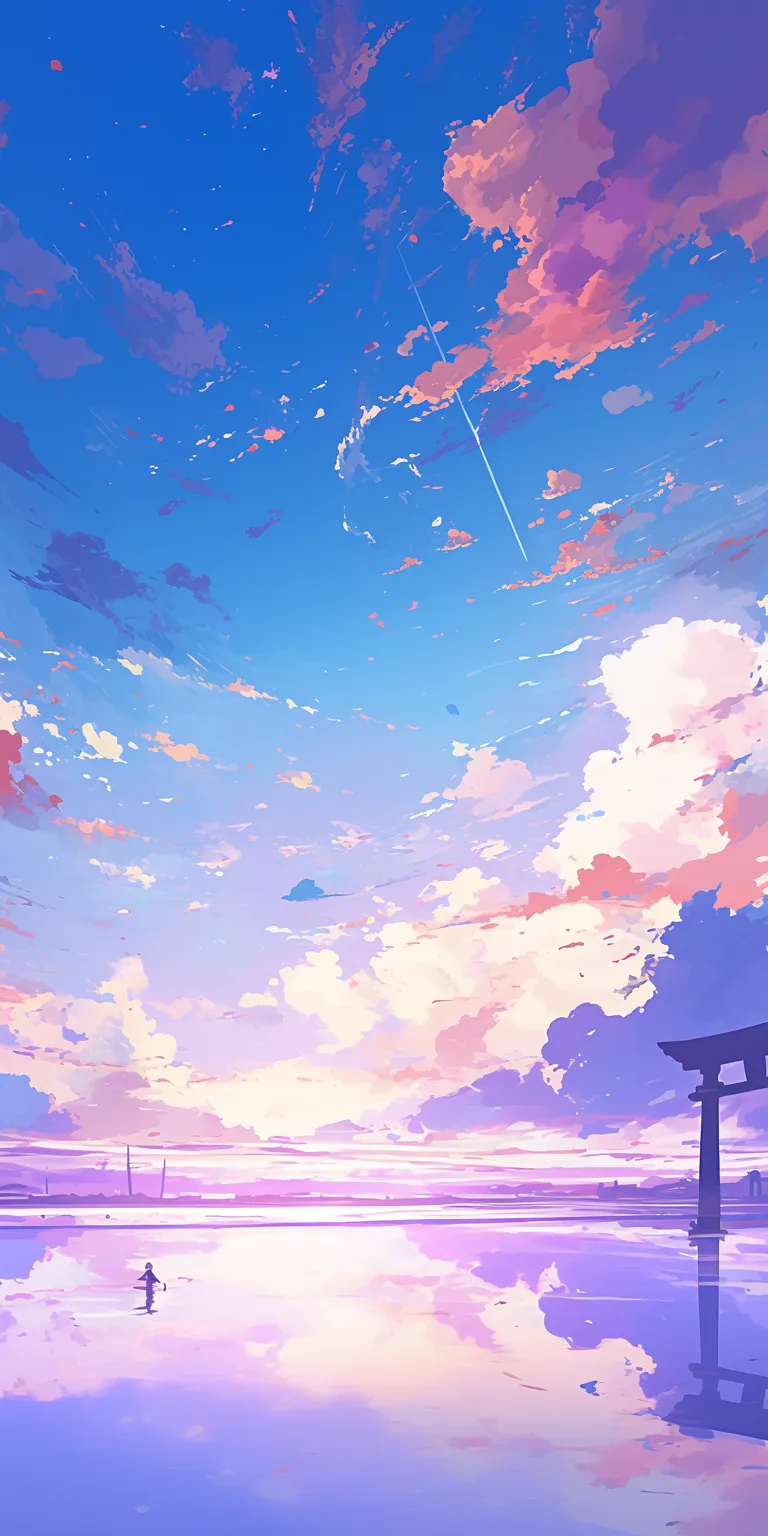 anime background hd sky, evergarden, backgrounds, scenery, 2560x1440