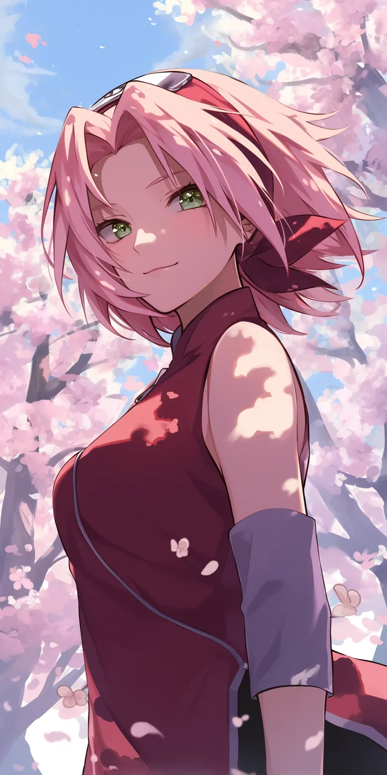 sakura anime naruto sakura, blossom, konoha, hiro, franxx