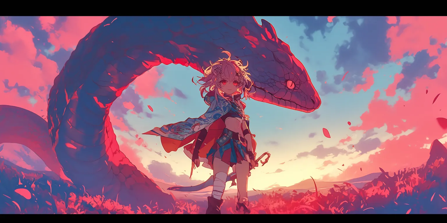 snake wallpaper 4k 1920x1080, 2560x1440, flcl, dragon, 1366x768