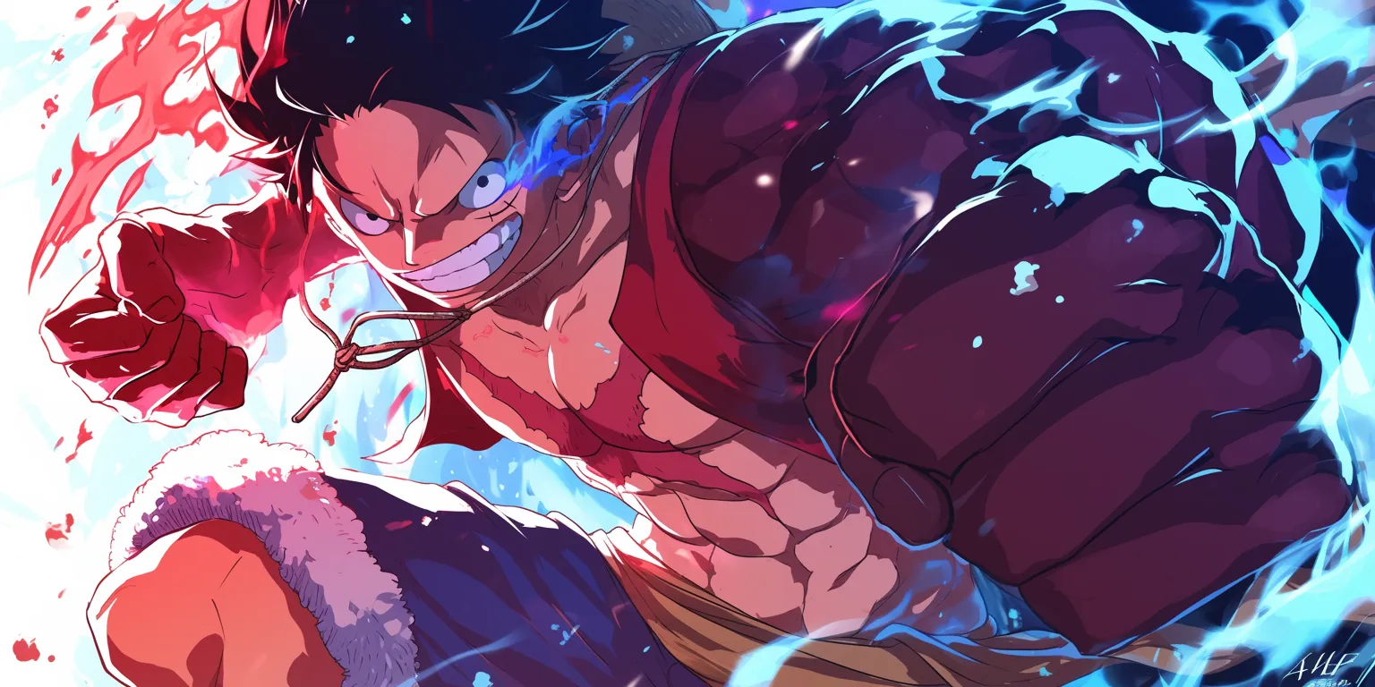 luffy gear 5 4k wallpaper bardock, todoroki, whitebeard, rengoku, broly