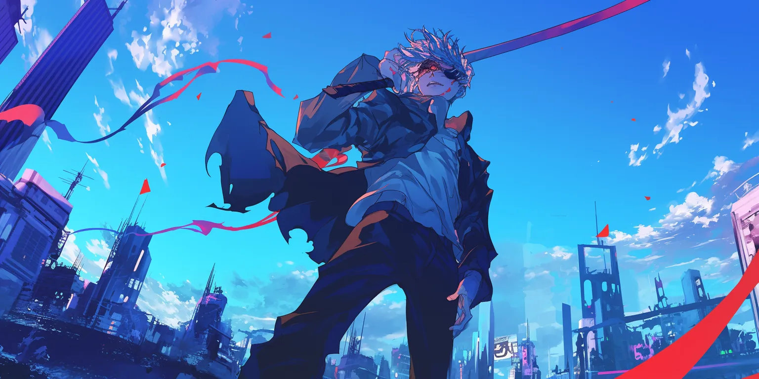 anime wallpaper gojo killua, kaneki, flcl, akira, minato