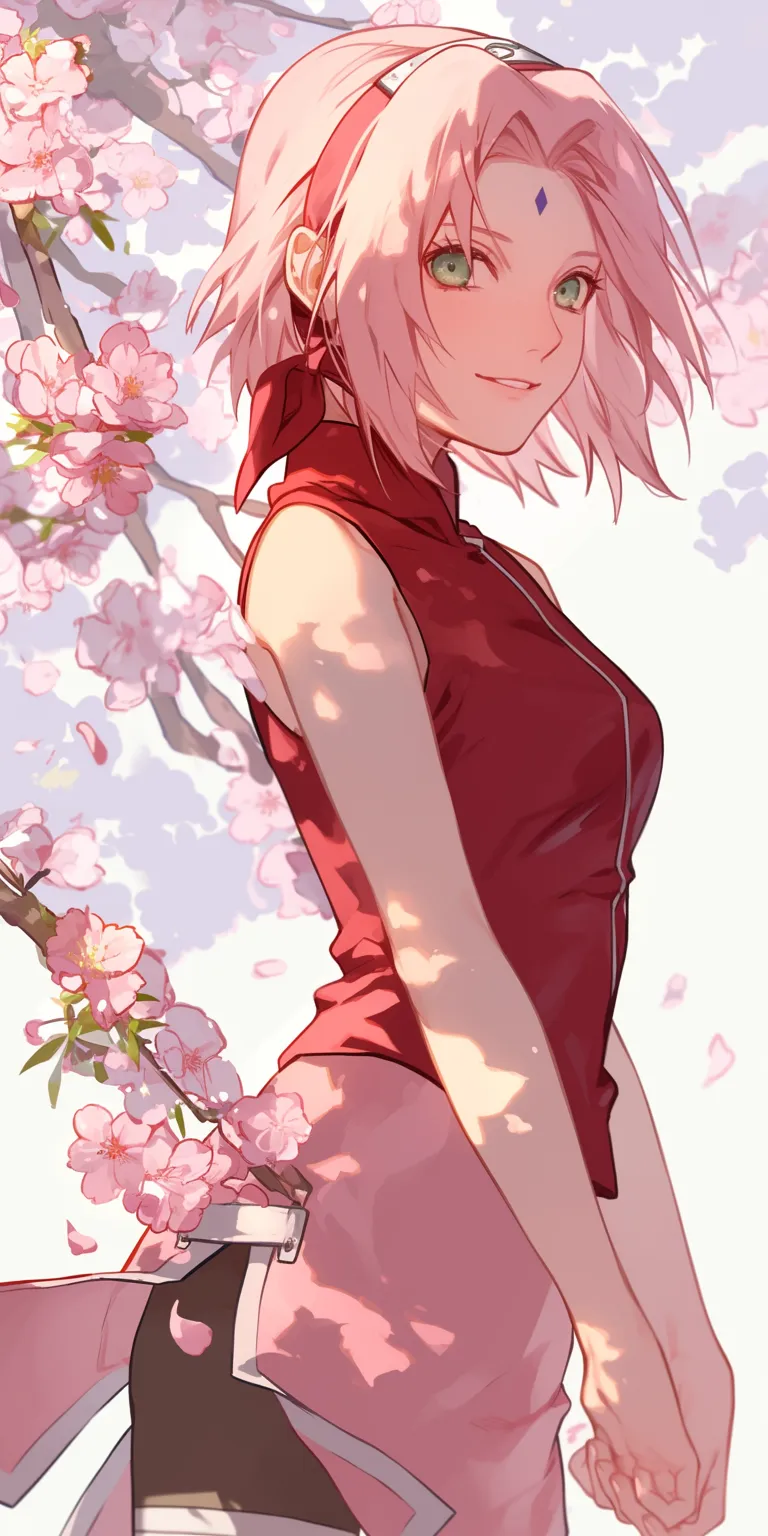 sakura anime naruto sakura, blossom, touka, denji, kuroko