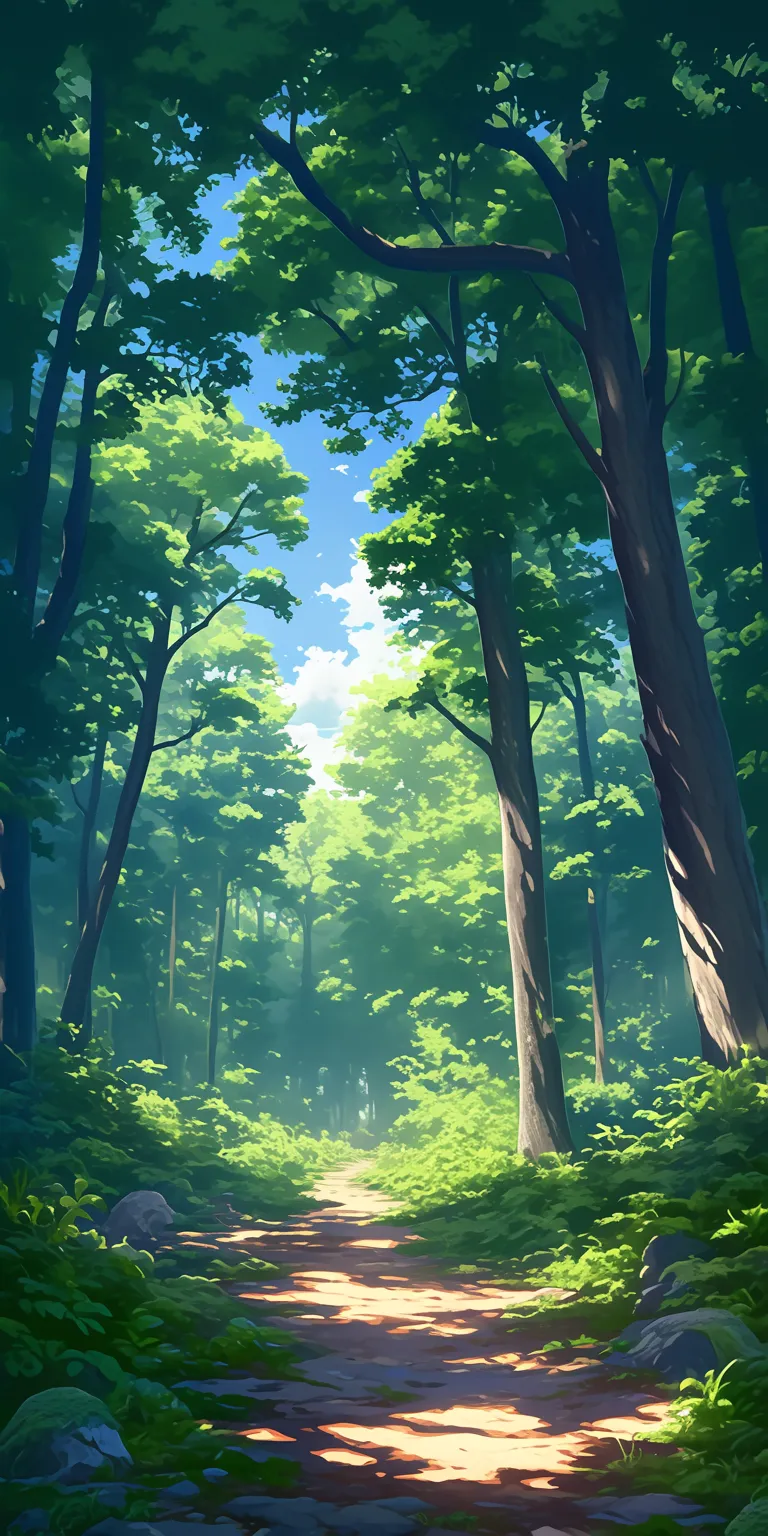 anime forest background forest, backgrounds, ghibli, mushishi, yuru