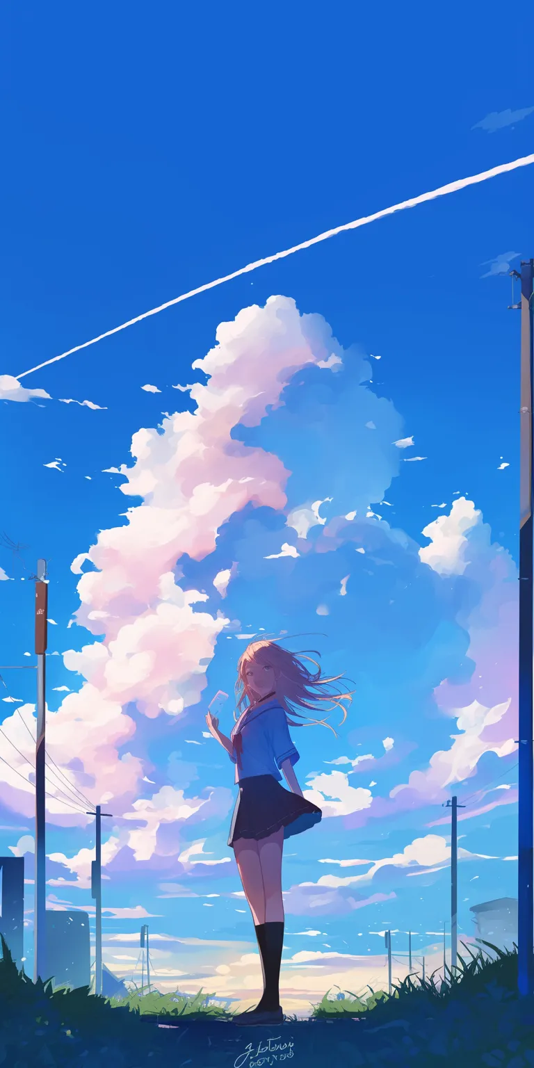 desktop anime wallpaper sky, flcl, lockscreen, 3440x1440, ghibli