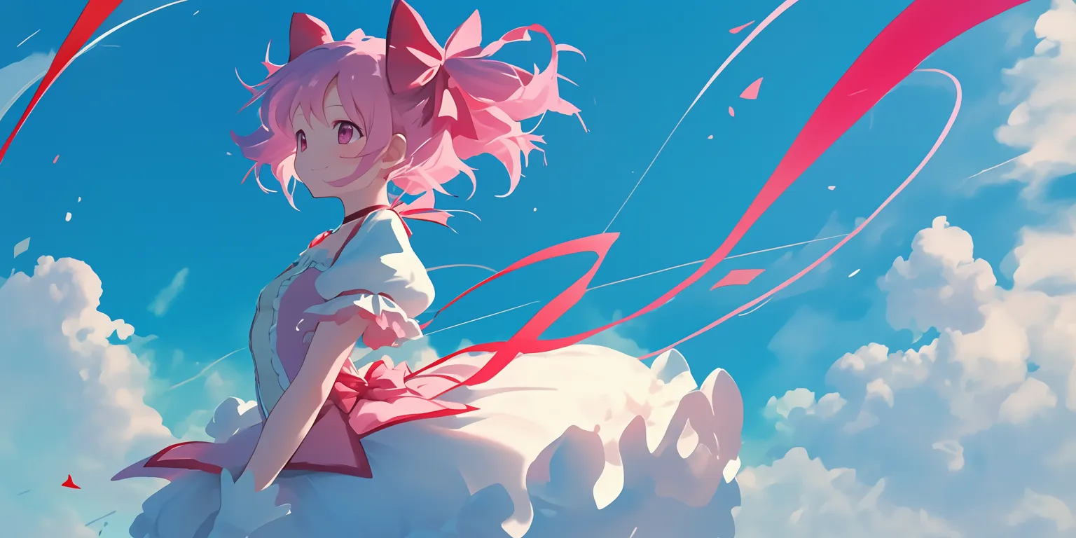 madoka wallpaper madoka, 2560x1440, flcl, 1920x1080, 3440x1440