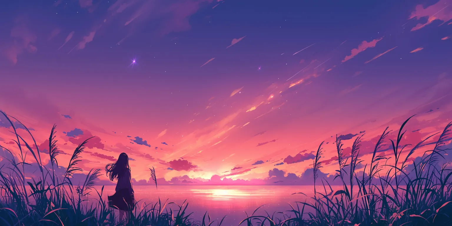 8k anime wallpaper noragami, sunset, 2560x1440, 1920x1080, 3440x1440