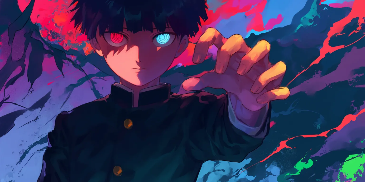 wallpaper mob psycho 100 mob, kaneki, akira, todoroki, haru