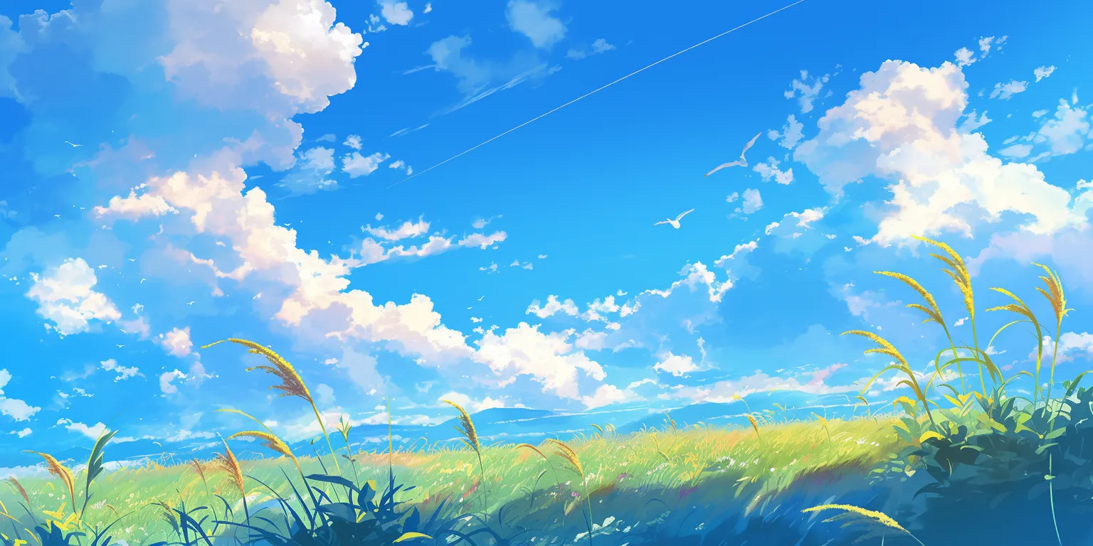anime sky wallpaper evergarden, backgrounds, ghibli, 2560x1440