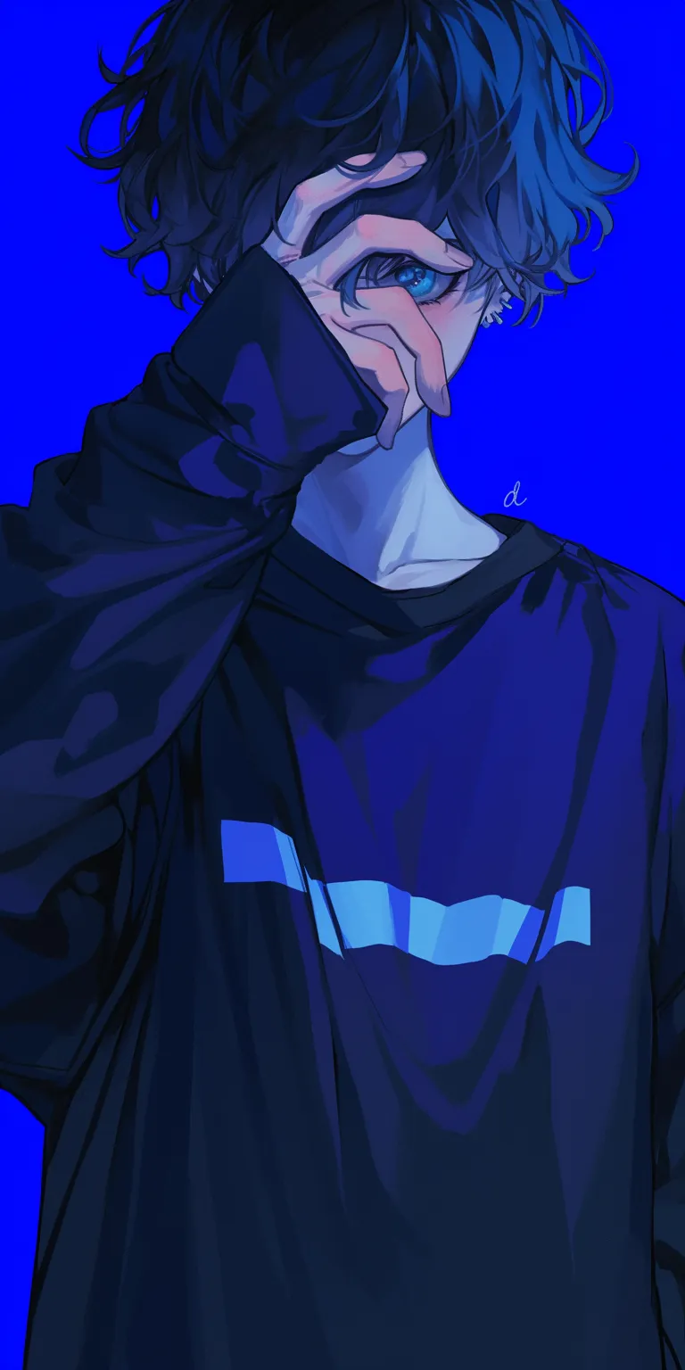 anime pic sad batman, aomine, blue, daiki, kuroko