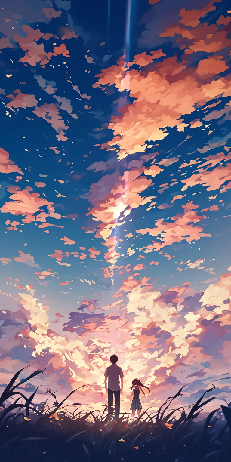 ultra hd anime wallpaper 4k sky, 2560x1440, yuru, sunset, 3440x1440