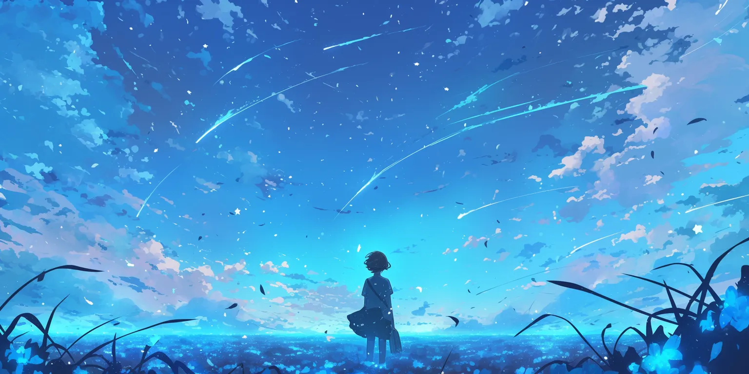 cool anime wallpaper 4k sky, ciel, haru, ghibli, hyouka