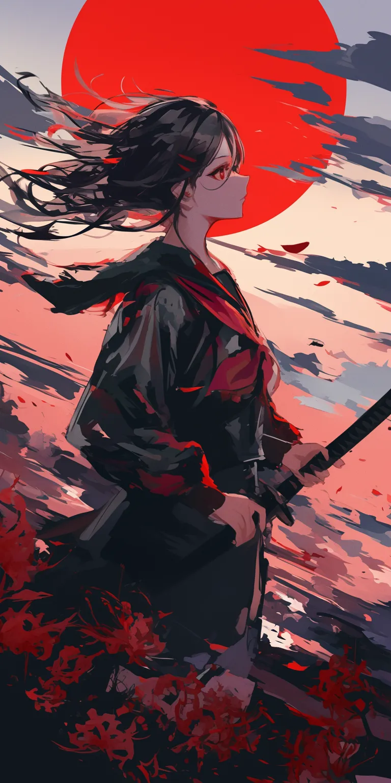 moving wallpapers for android nezuko, samurai, akira, kenshin, yumeko