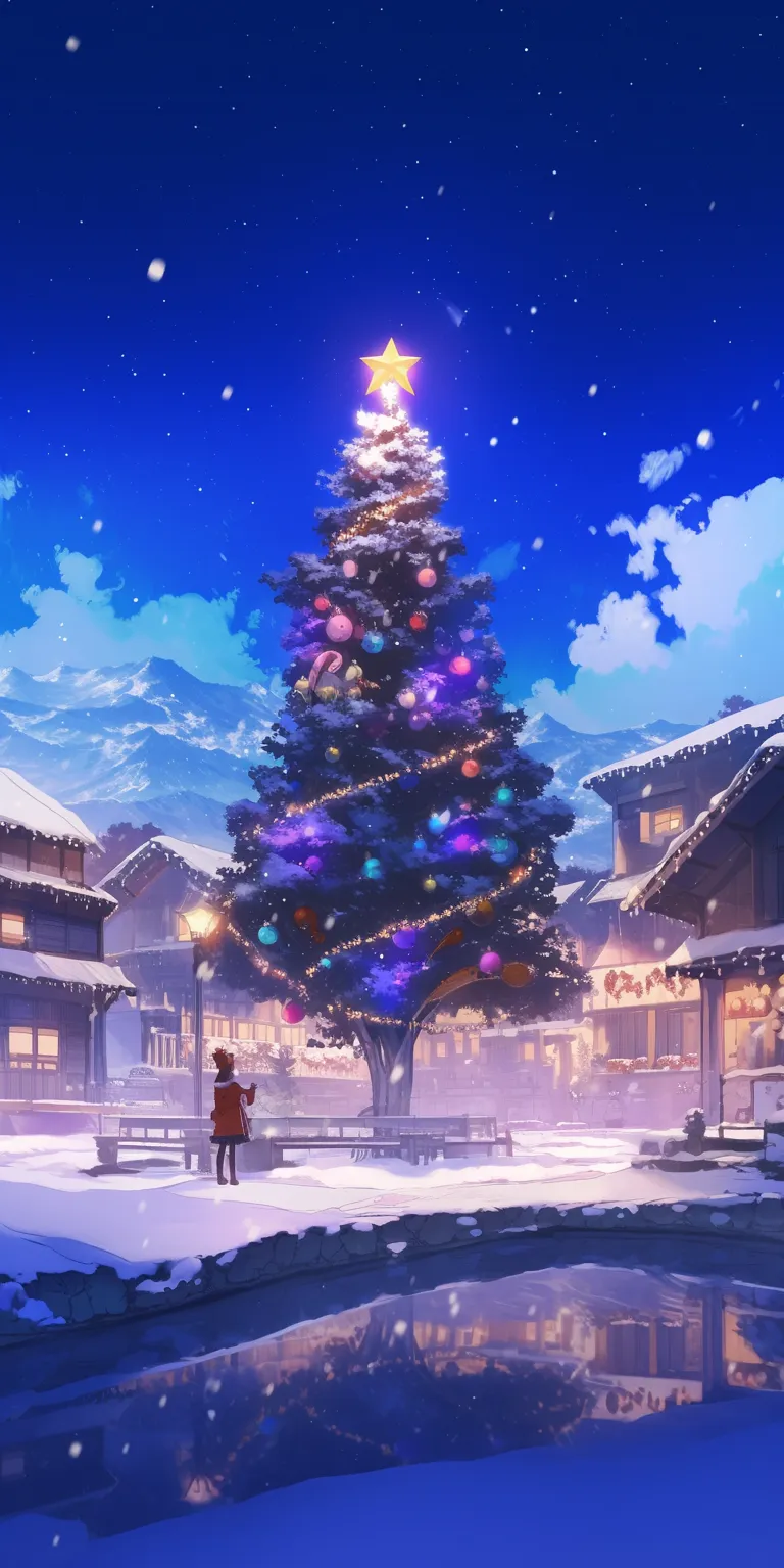 anime christmas wallpaper noragami, christmas, xmas, yuru, bocchi
