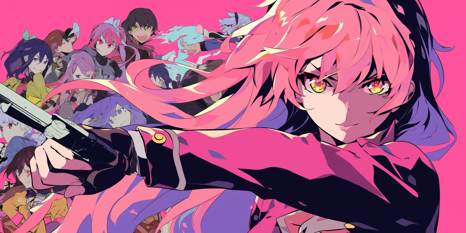 mirai nikki wallpaper geass, franxx, tohka, yaiba, gurren