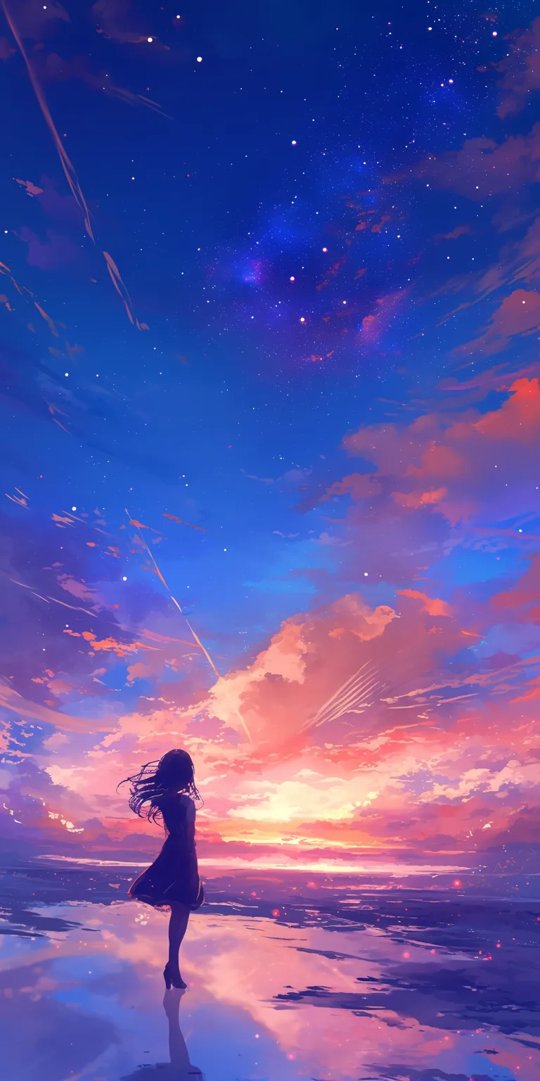 high quality anime wallpapers sky, lockscreen, galaxy, 3440x1440, 2560x1440