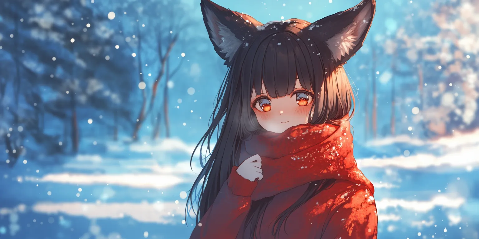 cute fox wallpaper fox, winter, inuyasha, rwby, wolf