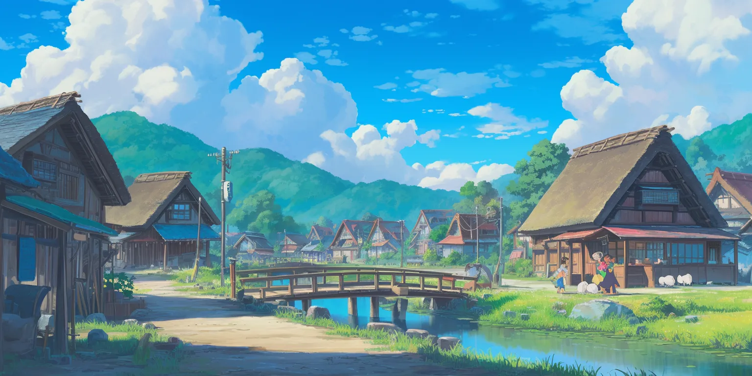 studio ghibli background ghibli, evergarden, konosuba, kamisama, scenery