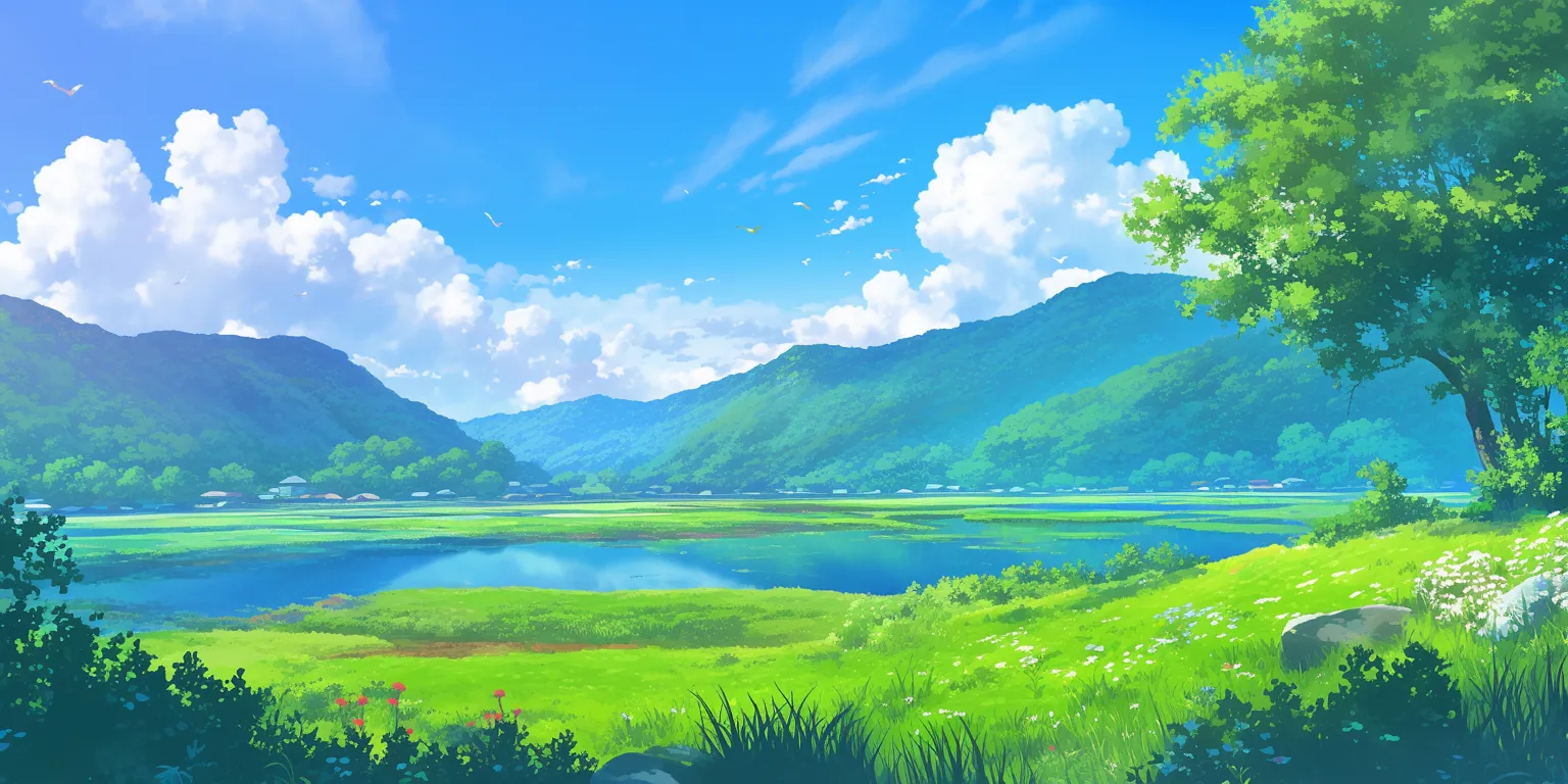 anime background wallpaper evergarden, mushishi, yuujinchou, ghibli, scenery