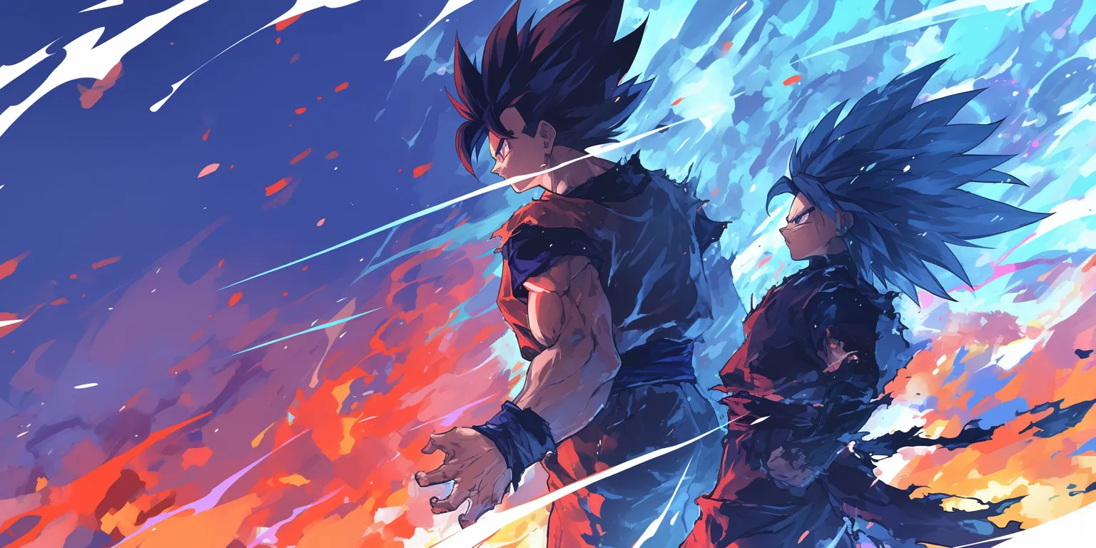 goku and vegeta wallpaper 4k bardock, dbz, goku, dragonball