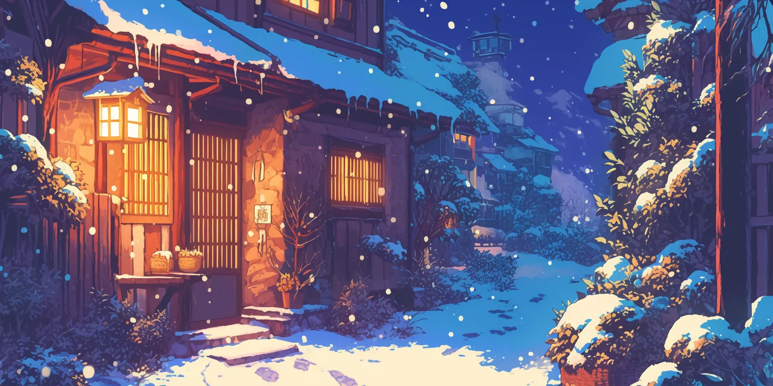 winter anime wallpaper 3440x1440, 2560x1440, inuyasha, ghibli