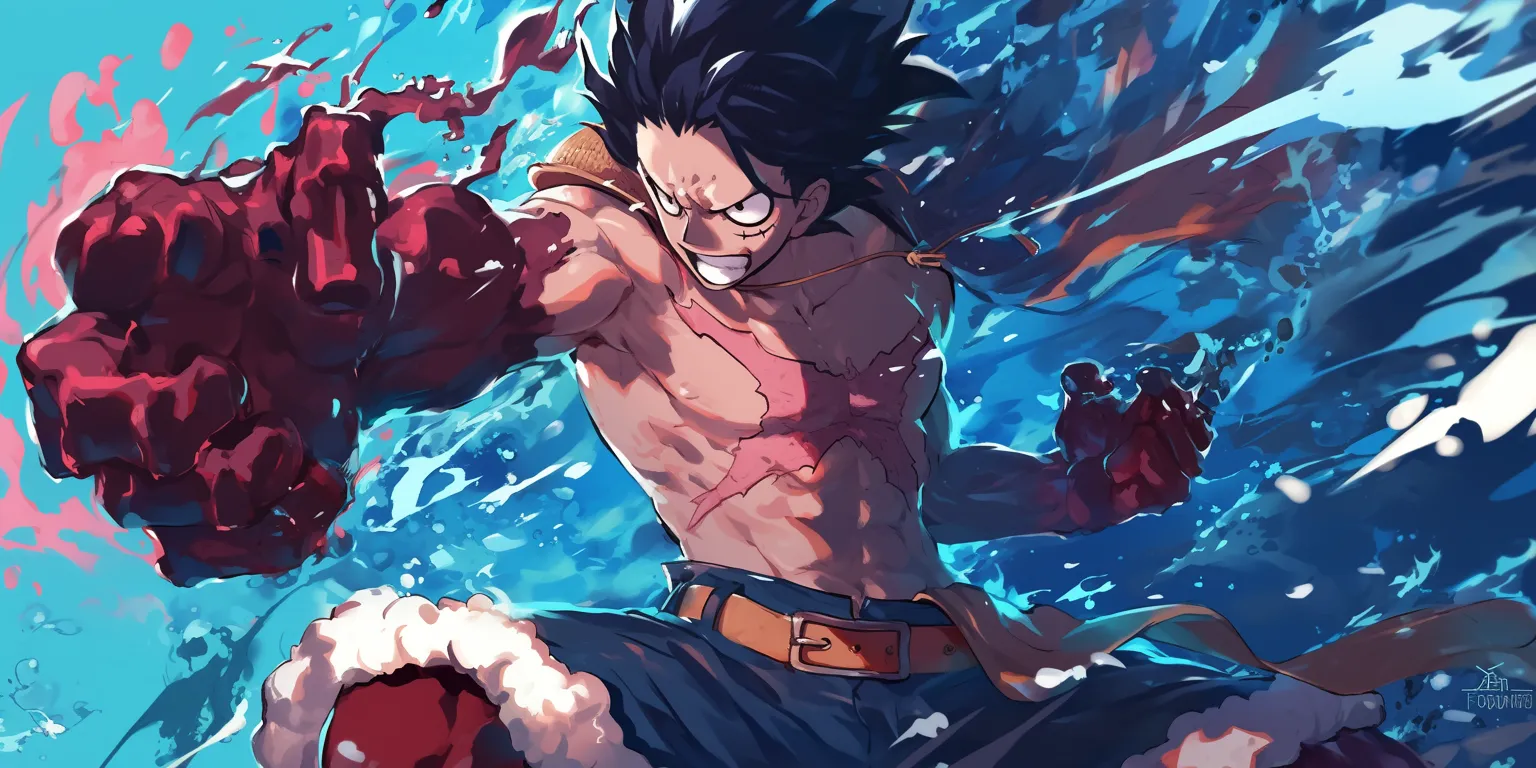 luffy gear 5 4k wallpaper rengoku, bardock, todoroki, mha, goku