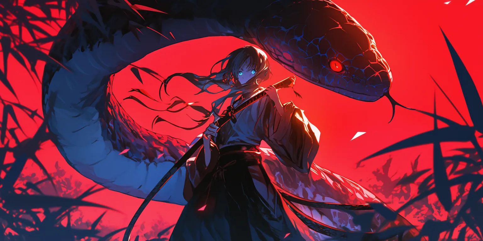 snake wallpaper 4k kenshin, samurai, akatsuki, evergarden, kurosaki