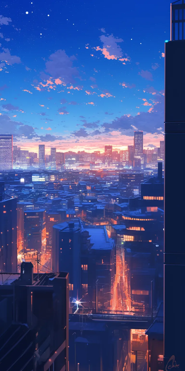 anime city background 3440x1440, tokyo, city, cyberpunk, desktop