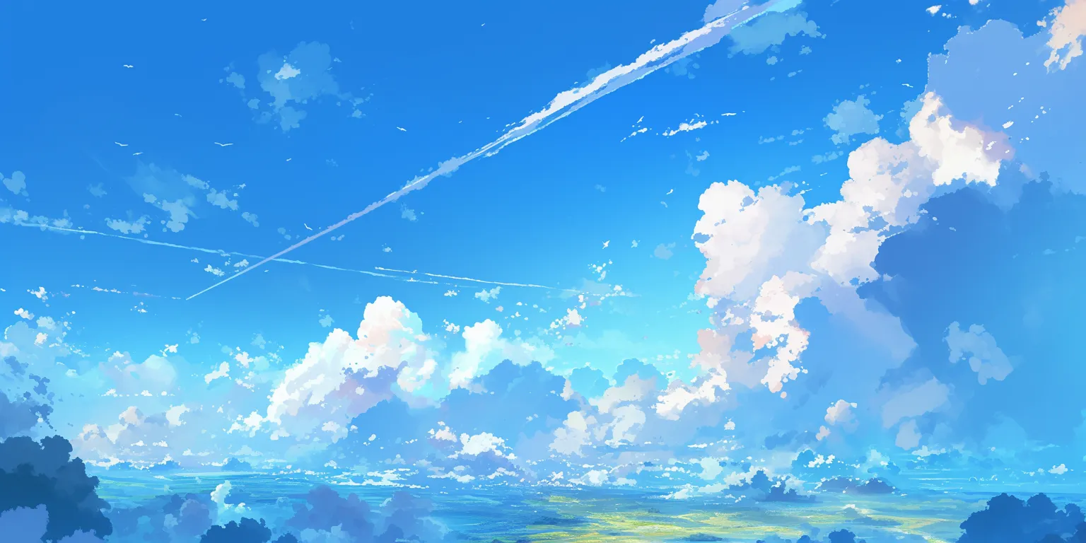 anime sky wallpaper sky, backgrounds, 2560x1440, evergarden, 3440x1440