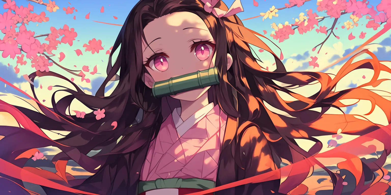 nezuko wallpaper cute nezuko, kimetsu, illumi, hyakkimaru, dororo