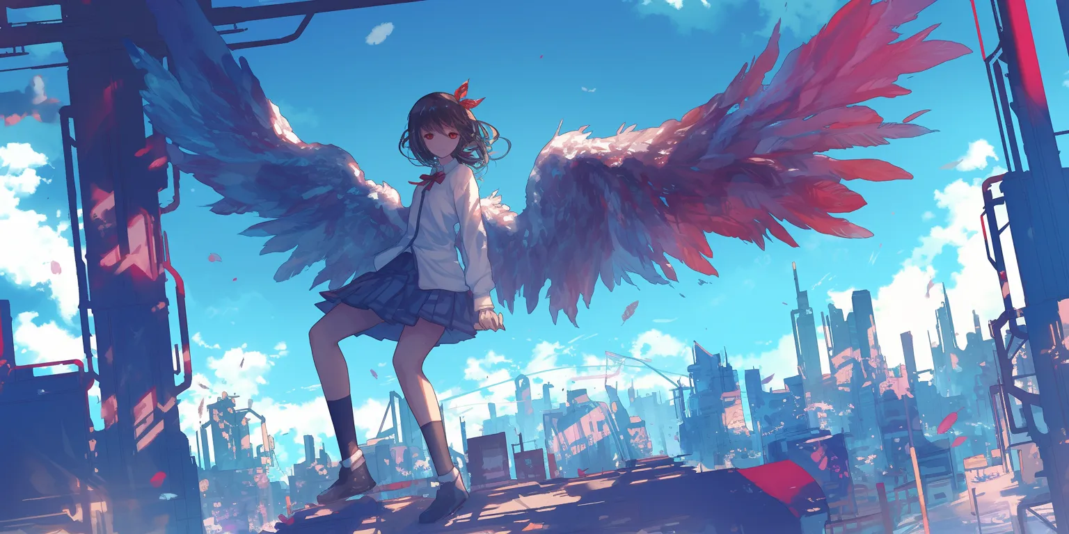 anime computer backgrounds 1920x1080, wing, flcl, 3440x1440, 1366x768