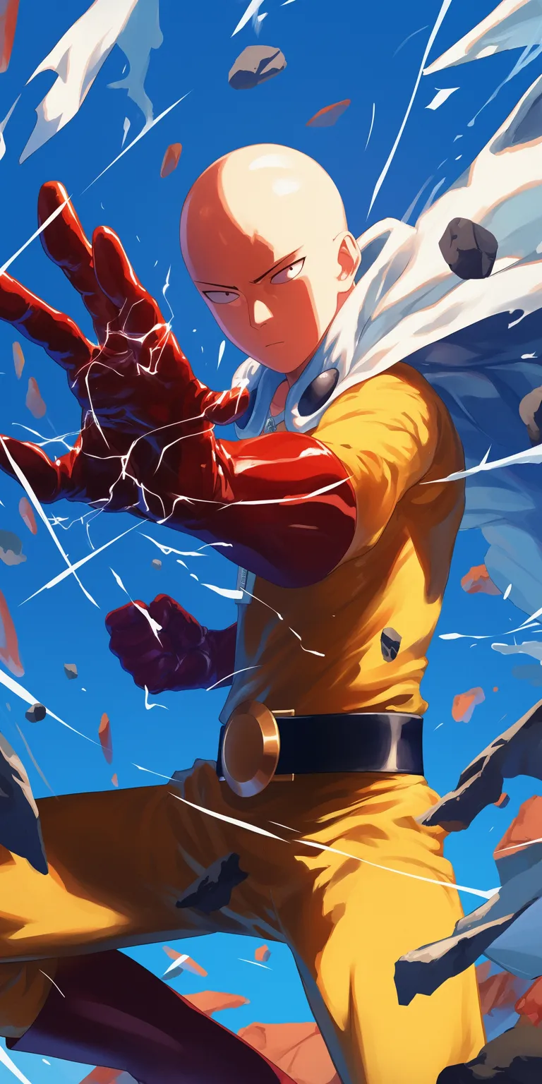 one punch man wallpaper 4k garou, todoroki, hokage, boruto, saitama