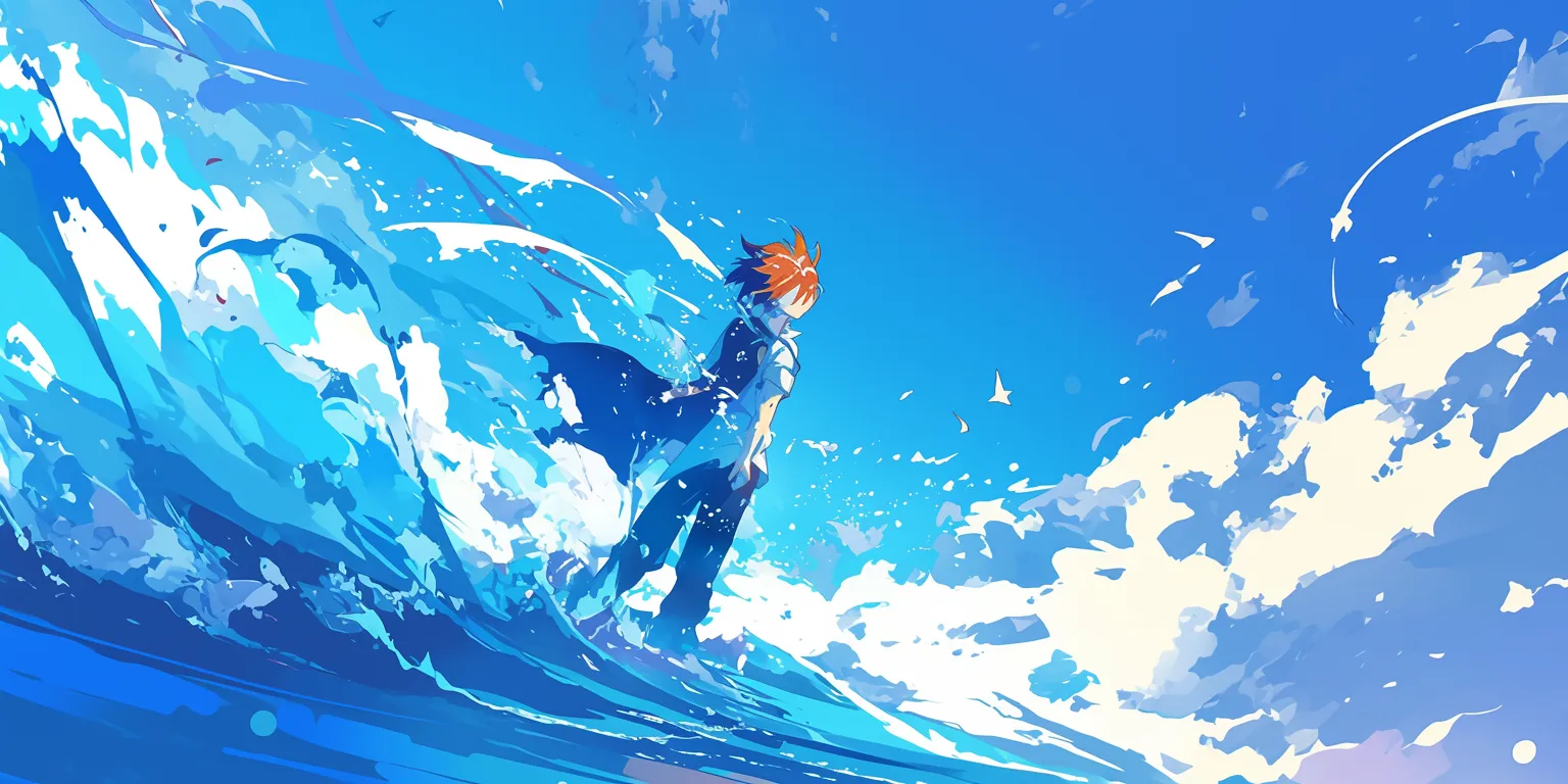 alan becker wallpaper ichigo, ocean, bleach, hinata, ponyo