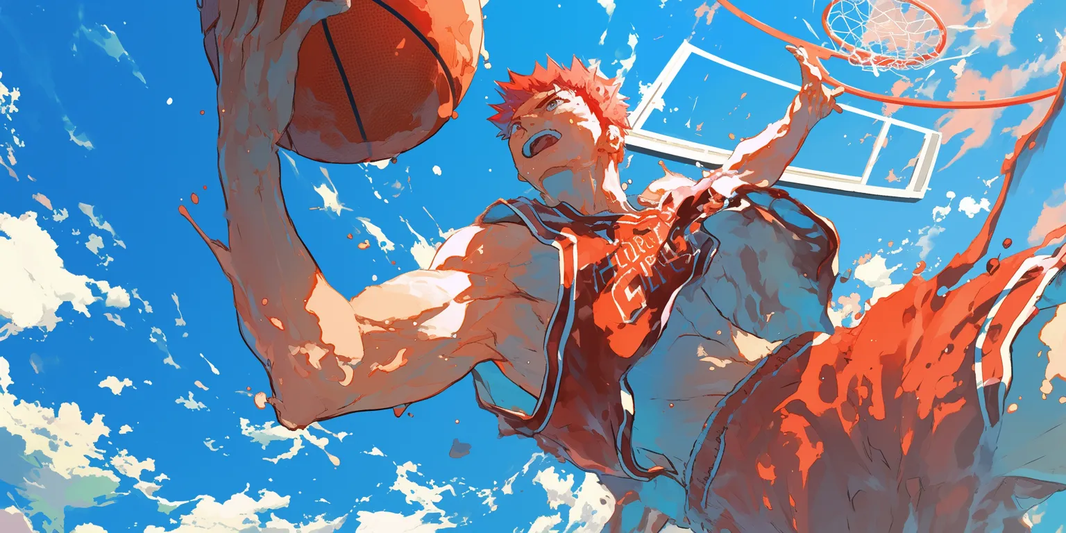 slam dunk wallpaper basketball, haikyuu, kuroko, aomine, basket