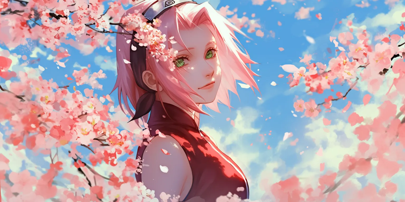 sakura anime naruto sakura, blossom, kaguya, ichigo, konoha