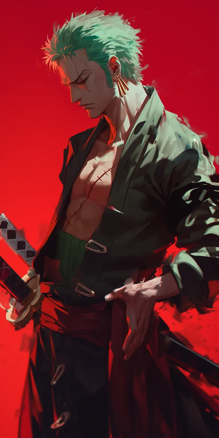 zoro 4k wallpaper zoro, denji, levi, shanks, yaiba