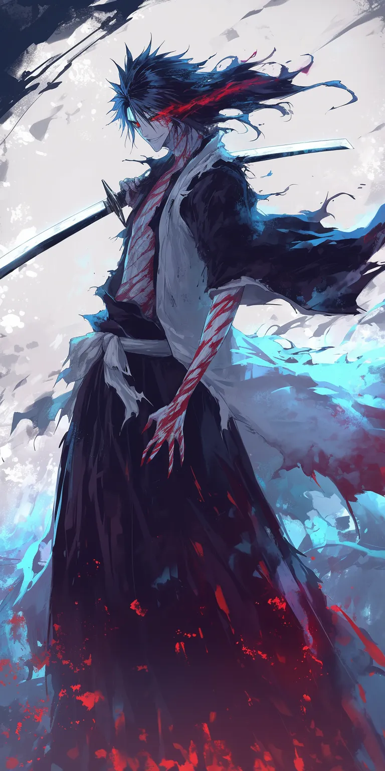 bleach thousand year blood war wallpaper uchiha, itachi, kaneki, kenshin, kurosaki