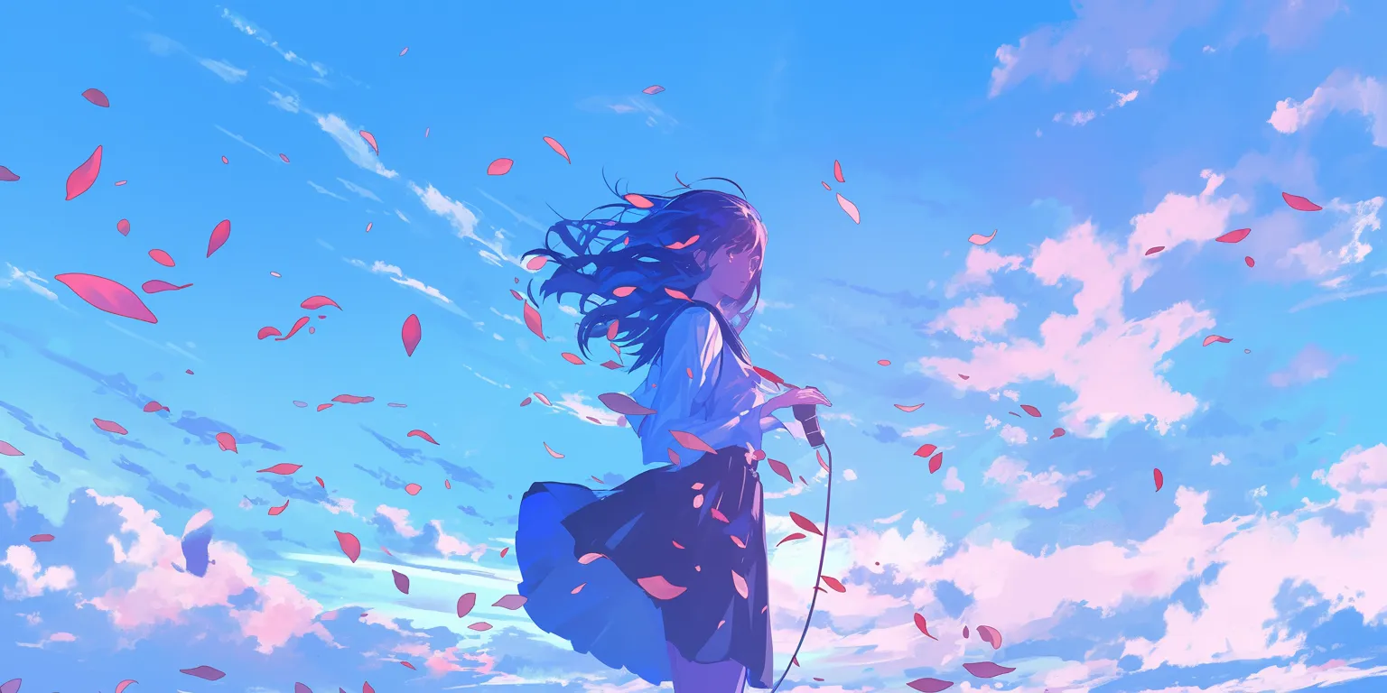 depression anime wallpaper sky, touka, ciel, ocean, haru