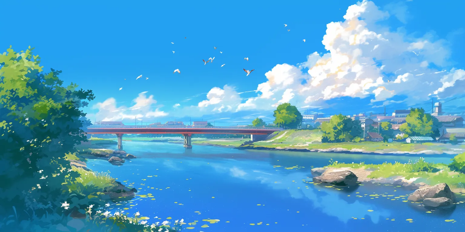 interactive backgrounds ghibli, 3440x1440, backgrounds, scenery, 2560x1440