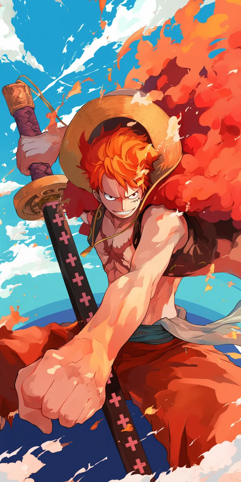 one piece wallpaper iphone 4k sabo, shanks, rengoku, nami, wano