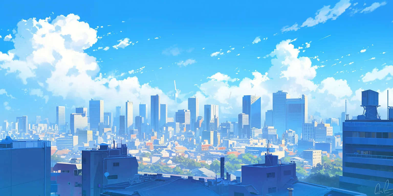 anime city wallpaper 3440x1440, 2560x1440, tokyo, city, 1920x1080